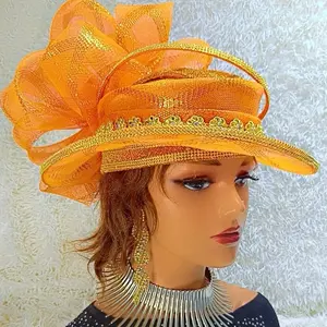 Elegant Bridal Wedding Hat for Formal Wedding Ceremonies