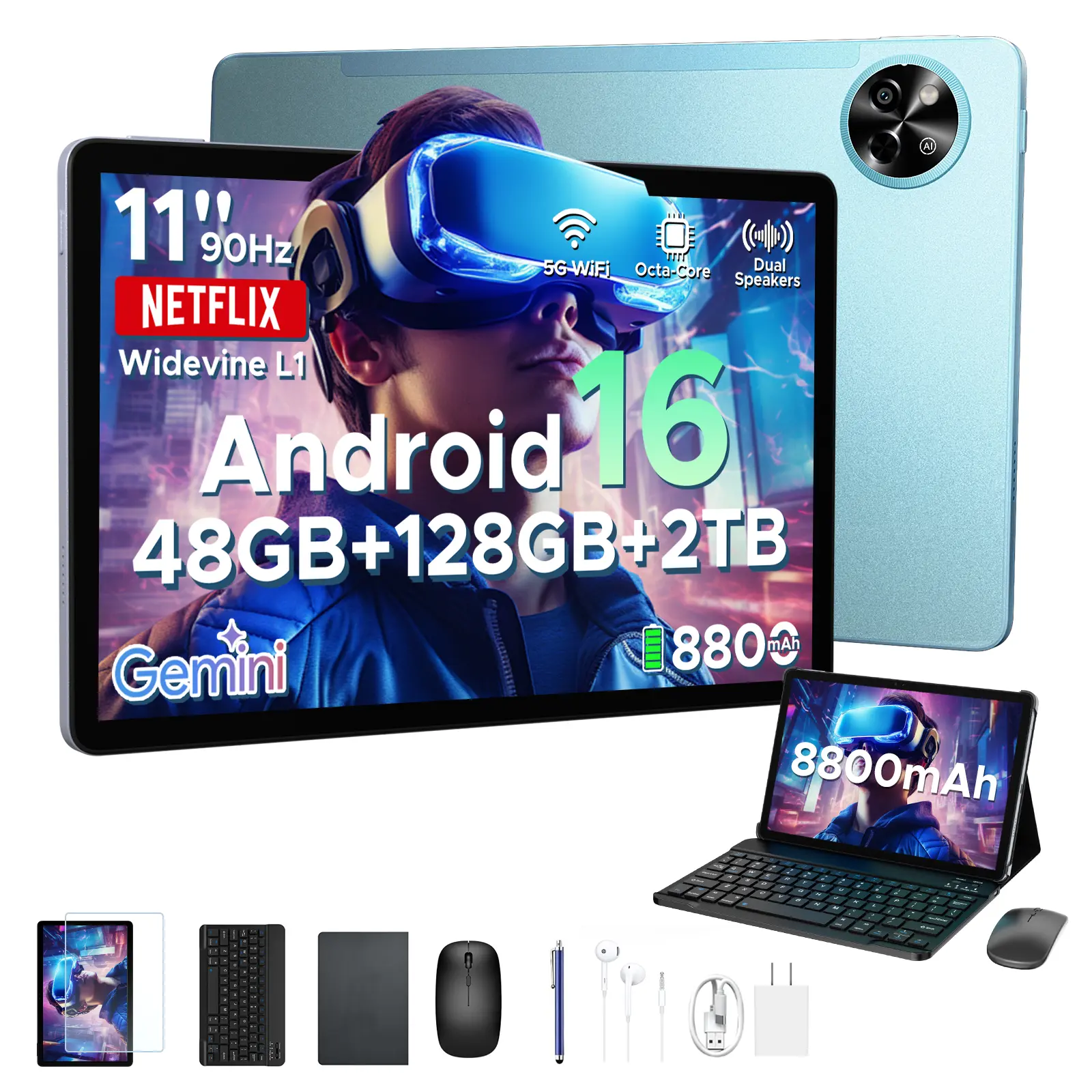 POCKAM P10 Android16 10インチ タブレット Gemini 楽天市場】【数限定4000円オフ 6部品付属】POCKAM P10 Android16 10