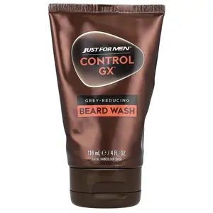 Just for Men Control GX®, Grey-Reducing Beard Wash, 4 fl oz (118 ml)