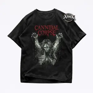 Cannibal Corpse T Shirt, Cannibal Corpse Hoodie, Death Metal Band, Retro Casual Unisex T-Shirt