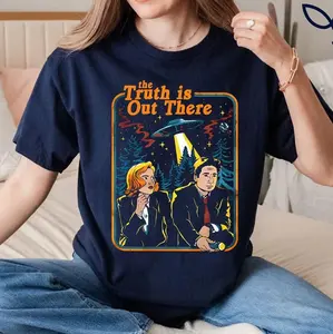 Comfort Colors My X-Files Shirt, My X-Files Tshirt, The X Files Shirt, The Truth Is Out There Shirt, Scully And Mulder T-shirt