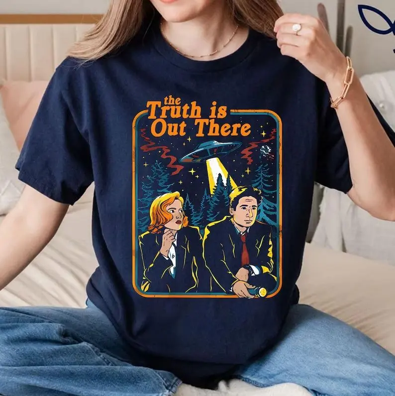 Comfort Colors My X-Files Shirt, My X-Files Tshirt, The X Files Shirt, The Truth Is Out There Shirt, Scully And Mulder T-shirt