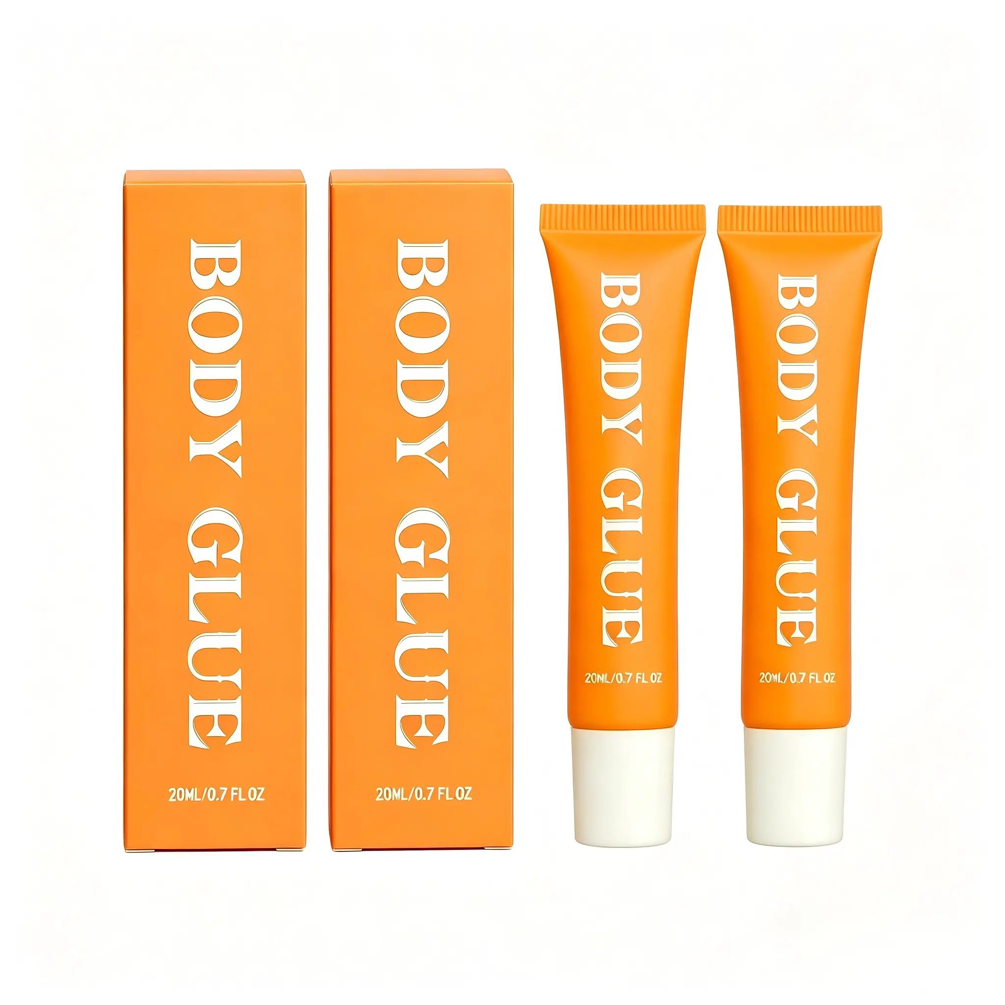Body Adhesive Glue for Beauty & Personal Care, Sweat-Water Resistant Outfit Fixing, Stain-Free Easy Clean with Soap & Water