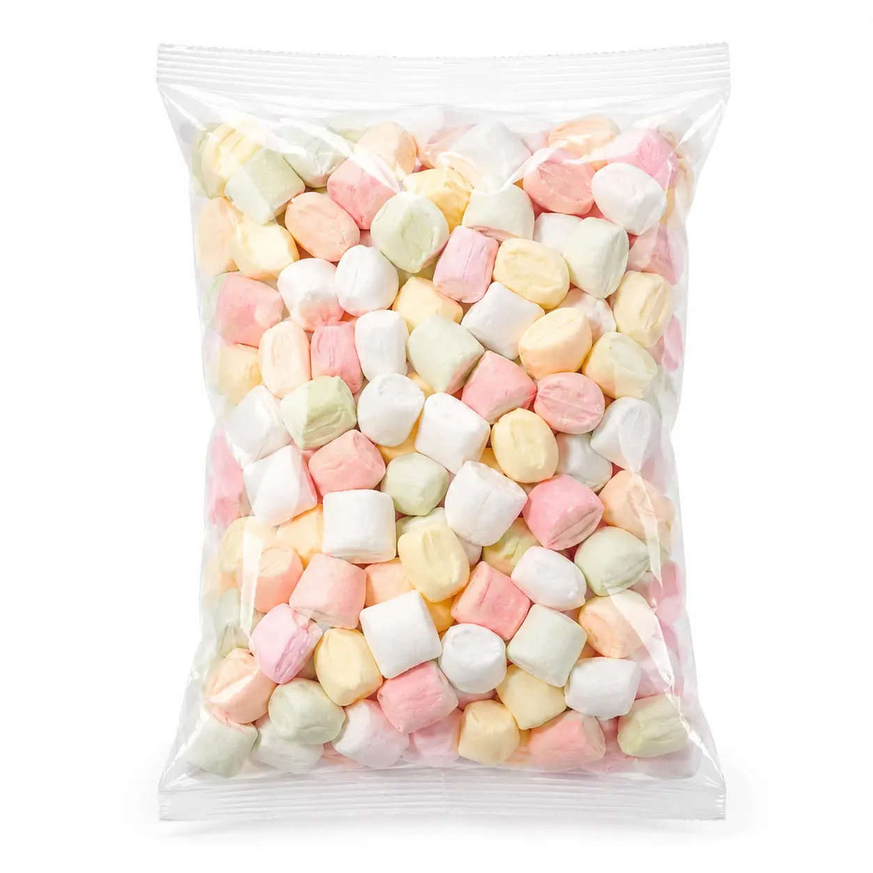 Assorted Pastel Party Mints, 1 lb Soft Pillow Mint Candy for Weddings, Parties & Candy Tables
