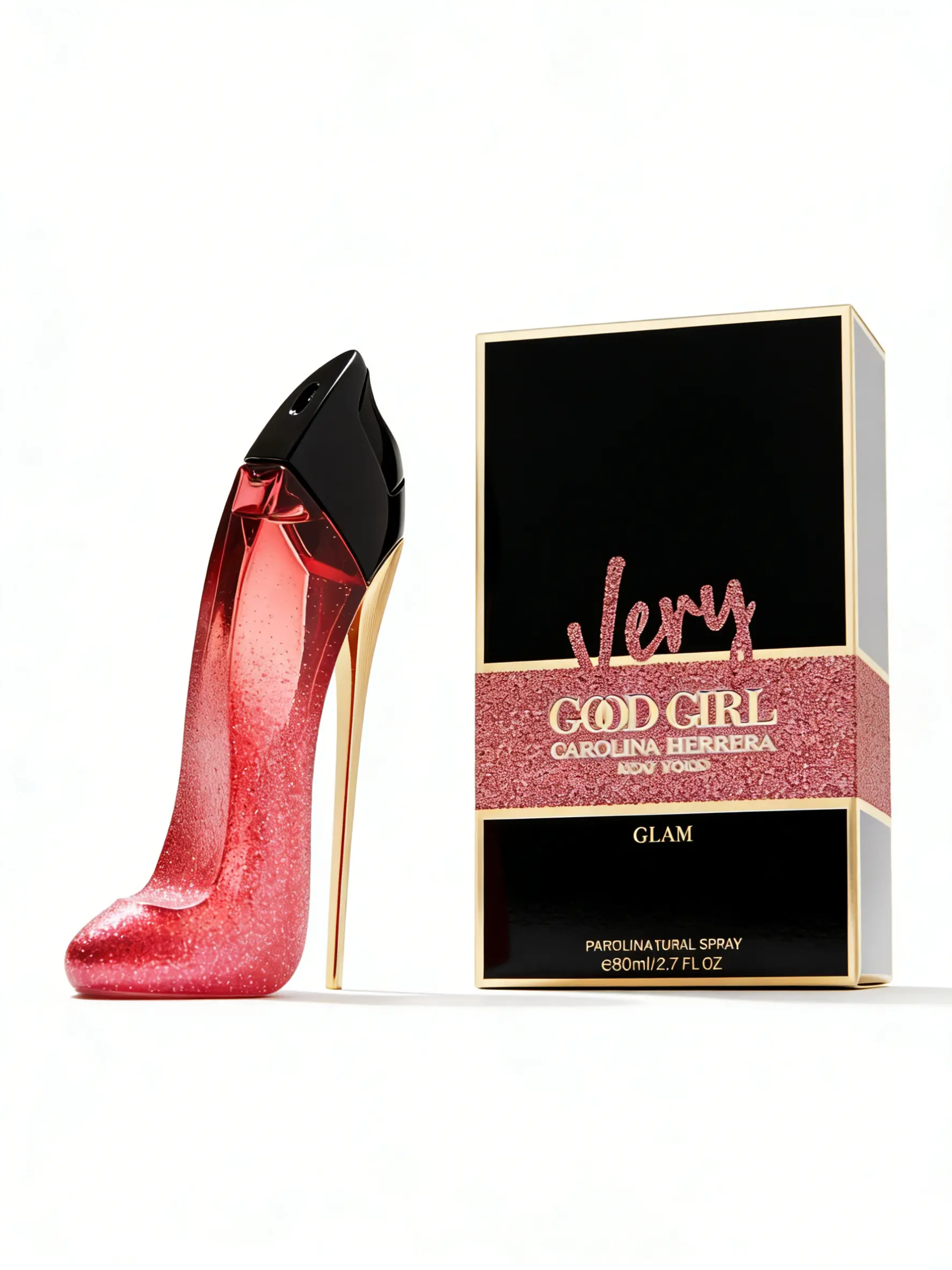 Carolina Herrera Very Good Girl Glam Eau de Parfum Spray for Women 2.7 Oz | Luxury Cherry, Rose & Vanilla Perfume Elegant Fragrance Bold Fragrance