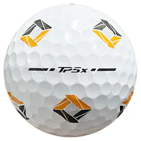 TaylorMade TP5x Pix Diamond - Good - 1 Dozen Alignment Aid Golf Balls