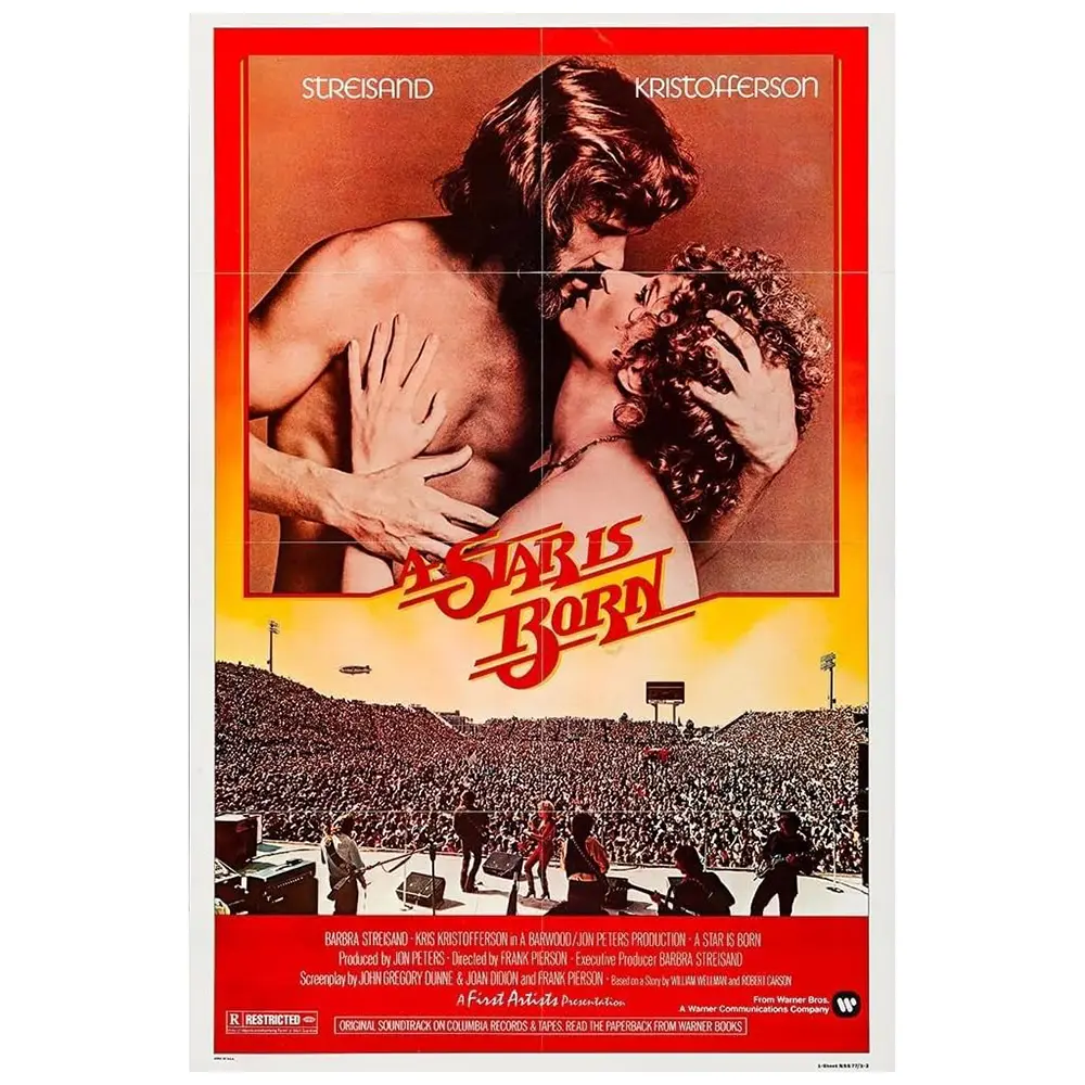 A Star is Born-1976 Unframed Art Print Giclee Poster