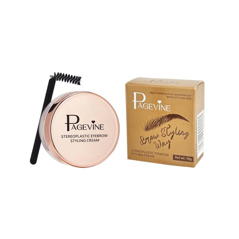 Stereoplastic Eyebrow Setting Cream Lasting Quick Dry Eyebrow Gel Wild Eyebrow Setting Cream Clear Brow Styling Gel Wax Transparent Lightweight Long Lasting Hold for Effortless Brows Flawless Makeup Surprise Cosmetic