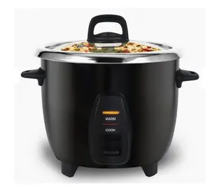 Elite Cuisine Deluxe 10-Cup Electric Rice Cooker, Stainless Steel