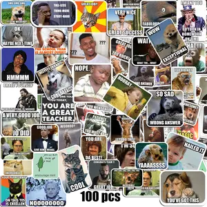 Teacher Sticker,Rewards Stickers, Meme Stickers for Teacher,Meme Sticker 100PCS