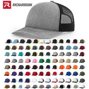 12 Custom Embroidered Hats | Richardson 112 Trucker Caps | Custom Business Logo | Personalized Hats | Branded Hats | Employee Gift
