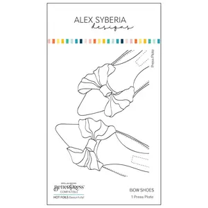 Alex Syberia Designs - Bow Shoes Press Plate
