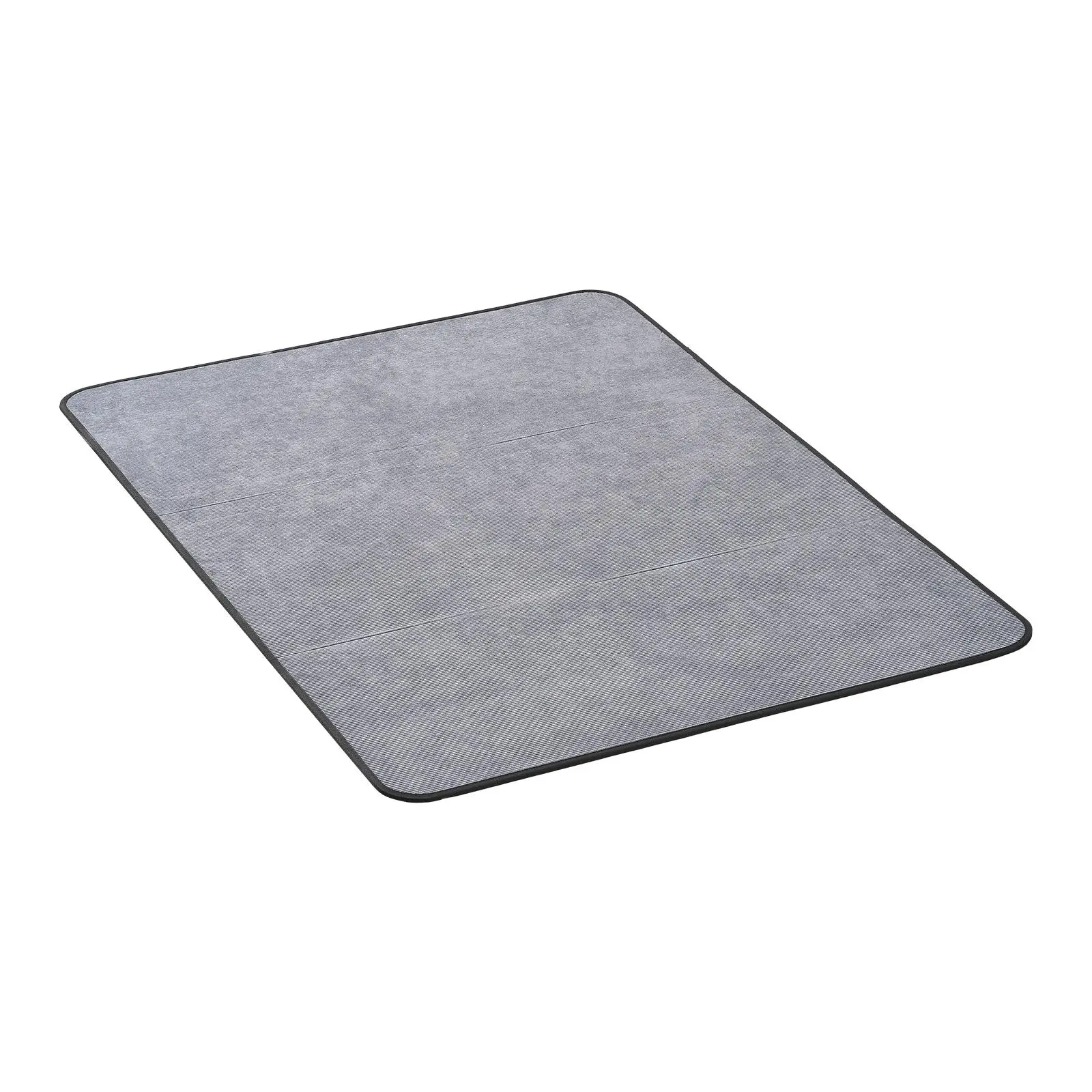 VEVOR Corduroy Office Chair Mat - 36x48-in Large Coverage Non Skid Hard Floor Protector, Silent & Easy to Clean, Versatile Indoor Under Desk Use for Rolling Chairs (Grey, Father's Day Gift),toolupgrade