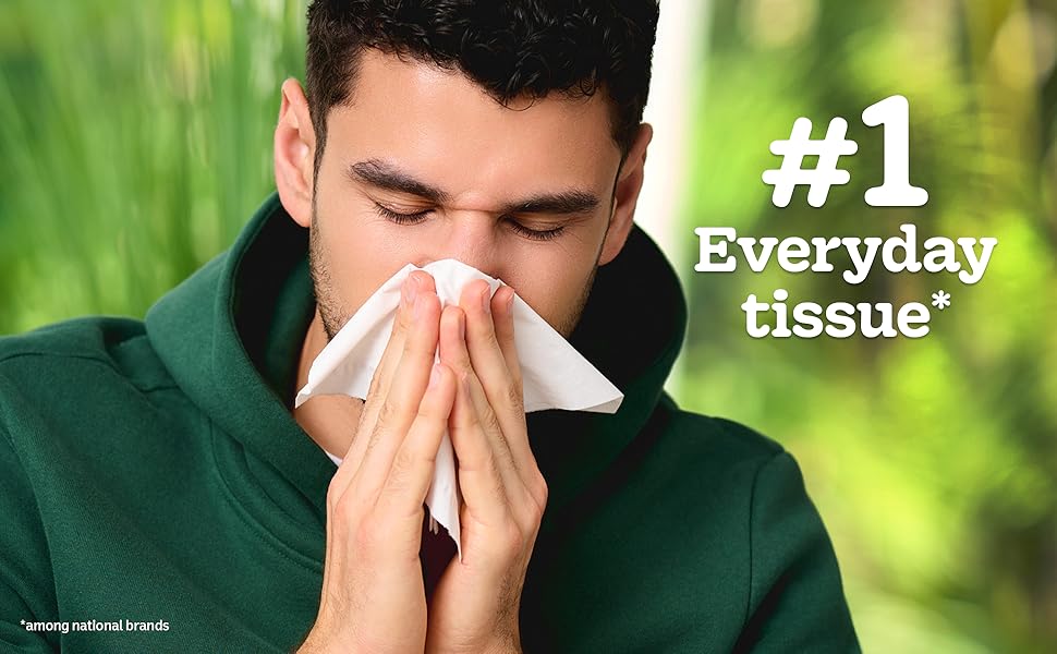 Kleenex Trusted Care Facial Tissues 12 Pack, 160 Tissues per Box, Soft & Strong 2-Ply Disposable Face Tissues for Home, Office & Travel