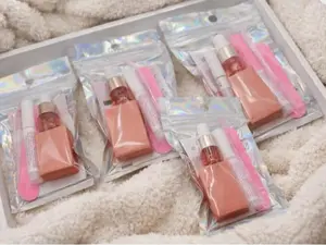 Extra Press-On Nails Application Kit - Nail Glue, Adhesive Tabs, File, Alcohol Pad & Cuticle Stick – Reusable Prep Set for Press-On