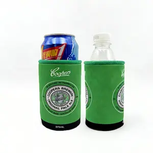 Beer Can & Coke Bottle Sleeve, Insulated & Thermal, SBR Material, Anti-Fall, Sticky Bottom Cup Sleeve