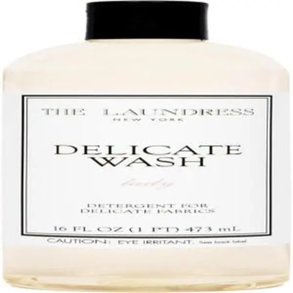 Double Concentrated Scented Liquid Laundry Detergent with Biobased Ingredients - Gentle Wash for Delicate Lingerie & Silk, 16 fl oz, Less Messy Dosing