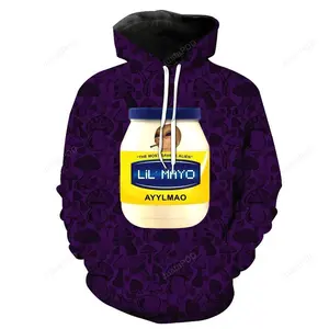 Pemagear RIPNDIP Lil Mayo The Most Savage Alien 3D All Over Print Hoodie