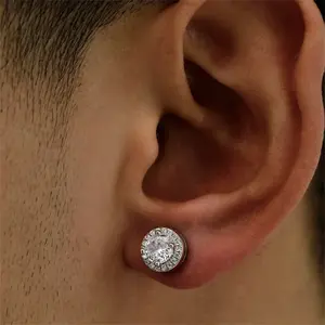 Simple Synthetic Moissanite Studs Earrings For Women and Men– Unisex Design | Hypoallergenic | Everyday Wear | Ideal Birthday Gift On Birthday&Everyday