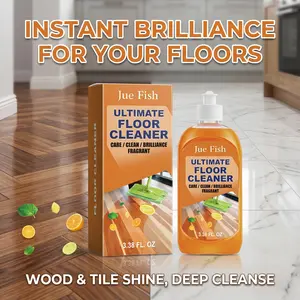 Liquid Floor Cleaner Wood Floor Polish High Gloss Shine Heavy Duty Stain Remover Tile Cleaner Laminate Stone Surface Cleaning Solution
