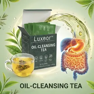 Oil-Cleansing Tea yerba magic-Tea Herbal Tea 10-Pack Box Pure Ingredients Natural Infusion Flavor No Added Sugar Caffeine-Free Cassia Seed Beverage