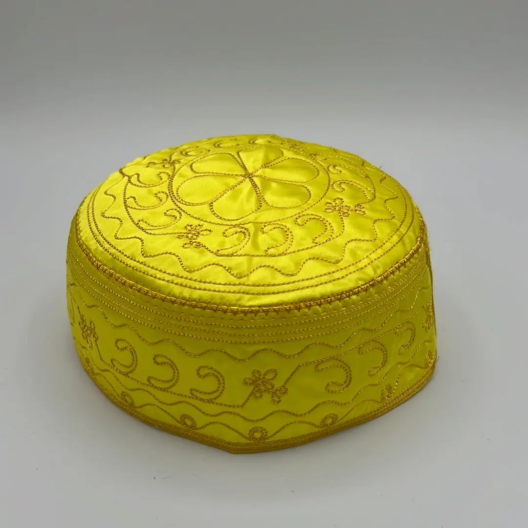 Oshun Simple Hat – Yellow Orisha Cap for Ochun