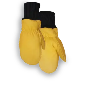 Leather Mittens 191T Deerskin Leather, Warmth