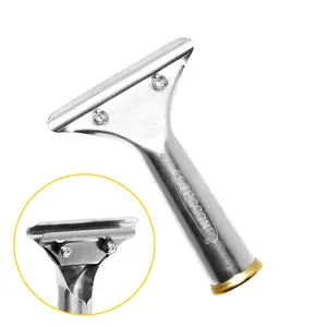 Steccone Regular Featherweight Aluminum Squeegee Handle - Lightweight Aircraft-Grade Aluminum, Robust Design, Secure Blade Attachment