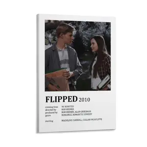 Flipped Poster Minimalist Poster  Bedroom Decor Posters. (2) Canvas Poster Bedroom Decor Sports Landscape Office Room Decor Gift Frames Wall