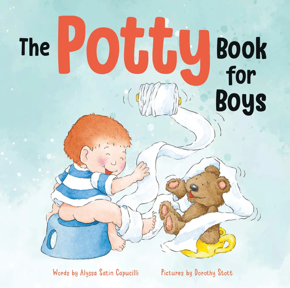 USED Book - The Potty Book for Boys by Capucilli, Alyssa Satin (Hardcover) - english