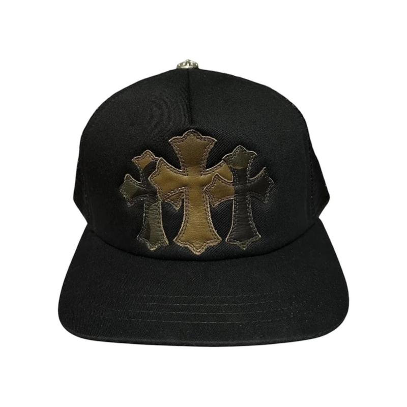 Chrome Hearts Cemetary Trucker Hat Camo/Black - TikTok Shop