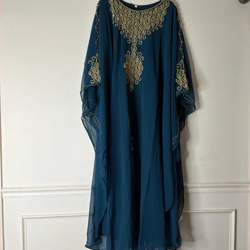 Lady's Formal Long Bubu Gown - Chic Design, Premium Fabric, Formal Wear for Special Occasions