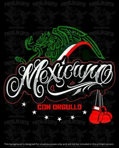 Mexican Con Orgullo DTF Transfer