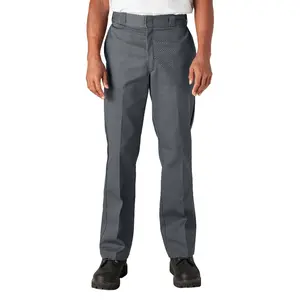 Dickies Men's Original 874® Work Pants Charcoal Plain All Seasons Durable Twill Reinforced Seams Welt Pockets Style 874-CH
