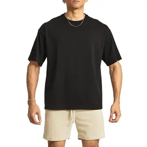 Ouber Men's Loose Fit Gym Short Sleeve T-Shirts Athletic Workout Running Casual Shirts