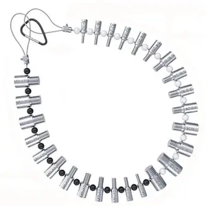 Nut and Bolt Thread Checker Inch & Metric, 26 Male/Female Bolt Size and Thread Gauge, Bolt Thread Identifier 14 Inch & 12 Metric-Quickly
