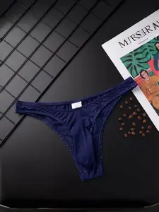 Men's Elephant Trunk Pants, Cute Mesh Design, Small Triangle Underwear, Valentine's Day Gift, New Year Present, Breathable Briefs