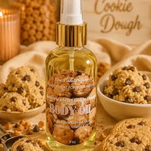 The Candi Shop Body Oil – [ButterScotch Cookie Dough]  – Moisturizing Perfume Oil