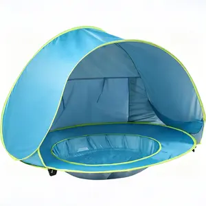 Monobeach Baby Beach Tent Pop Up Portable Shade Pool UV Protection Sun Shelter for Infant outdoorfun