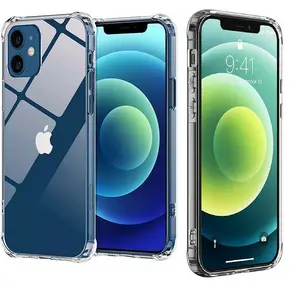 iPhone Clear Case Slim Case Thicken edge Design, Shockproof Protective cover phone accessories for iPhone X, 11, 12, 13 pro max, 14 plus, 14 Protection Handheld