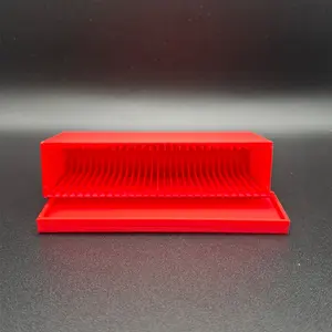 CORN KING 3D Printed Shiny 1oz Silver Bar Storage Organiser Stackable Green Vault Box for Home Organization Protects from Scratches Dust