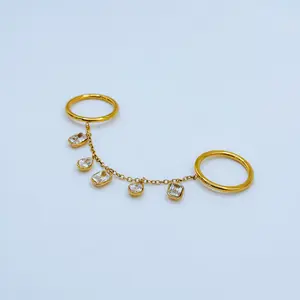 Gold Chain Rings