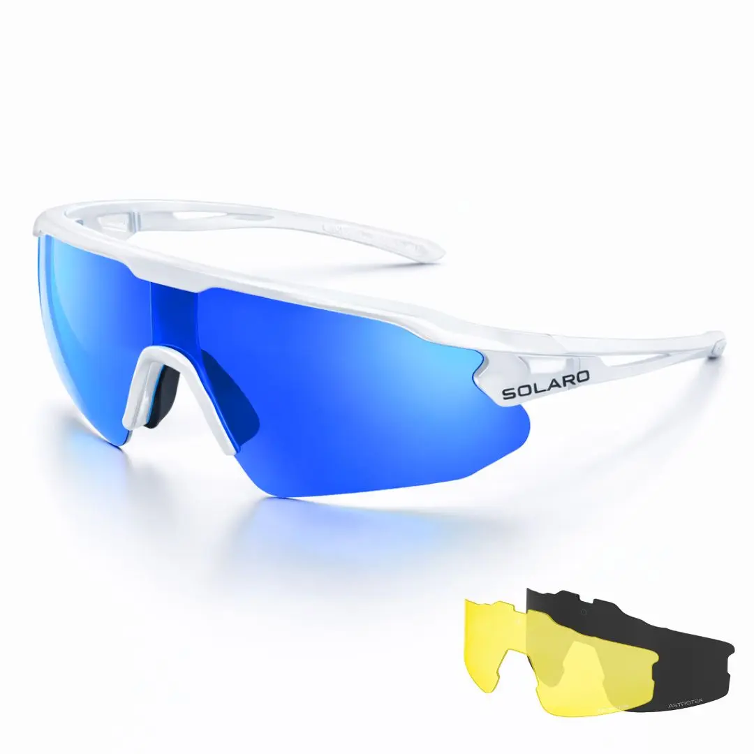 Apex Baseball Sunglasses for Running, Softball and more | Includes 3 Lenses