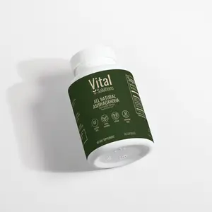 Vital Solutions Ashwagandha- Ancient Herb for Stress Relief & Supports Overall Health in the Body - Fitness, Healthcare