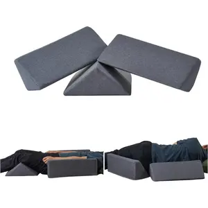 Bed Wedges & Body positioners for Elderly/Seniors Side Sleeper(3 in 1) Bed Wedge Pillow for Back Pain Relief Wedge Pillow Set for After Surgery