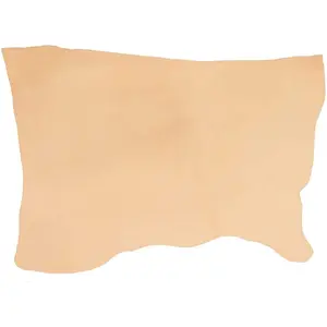 ELW Veg Tanned Leather Shoulder & Sides 8/9 oz. (3.2-3.6mm) Natural Full Grain Leather Tooling Craft Repair Projects Various Sizes