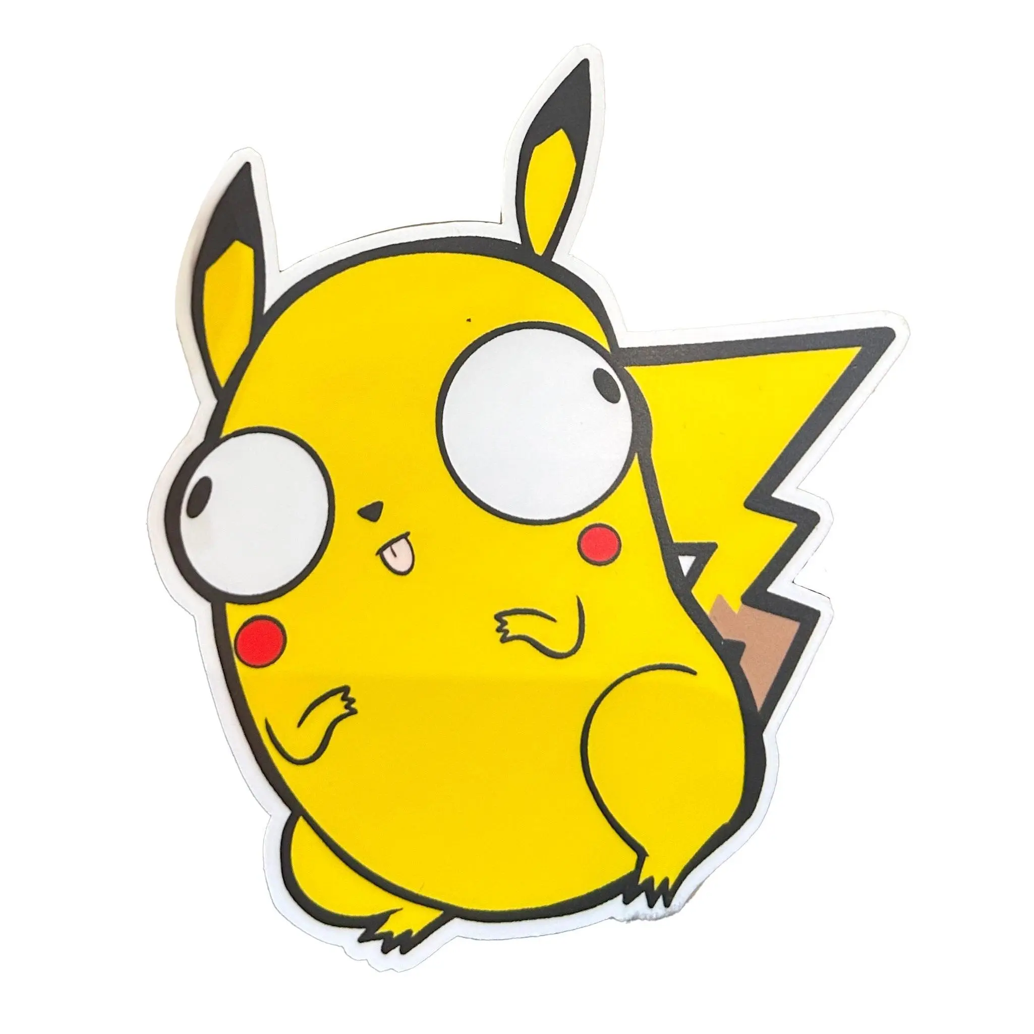 Derpy Pikachu Sticker - Adorable Decal For Collectors