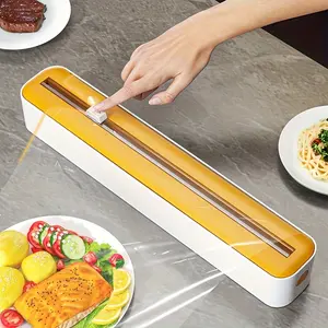 Dual Function Plastic Packaging Cutter, Multi-Purpose Kitchen Sealer for Foil & Baking Paper, Reusable Design, Durable Material, Durable Cooking Tools