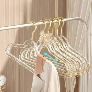 5 Piece Abs Material Hangers Set, Ideal for Coats, Shirts, Jackets, Pants, Suits, Durable and Versatile Clothing Organizer