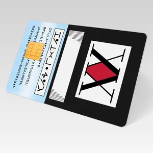 Anime Hunter x Hunter Credit/Debit Card Skin – Durable, Easy-Install Vinyl Wrap with Matte Finish, Fits All Chip Sizes
